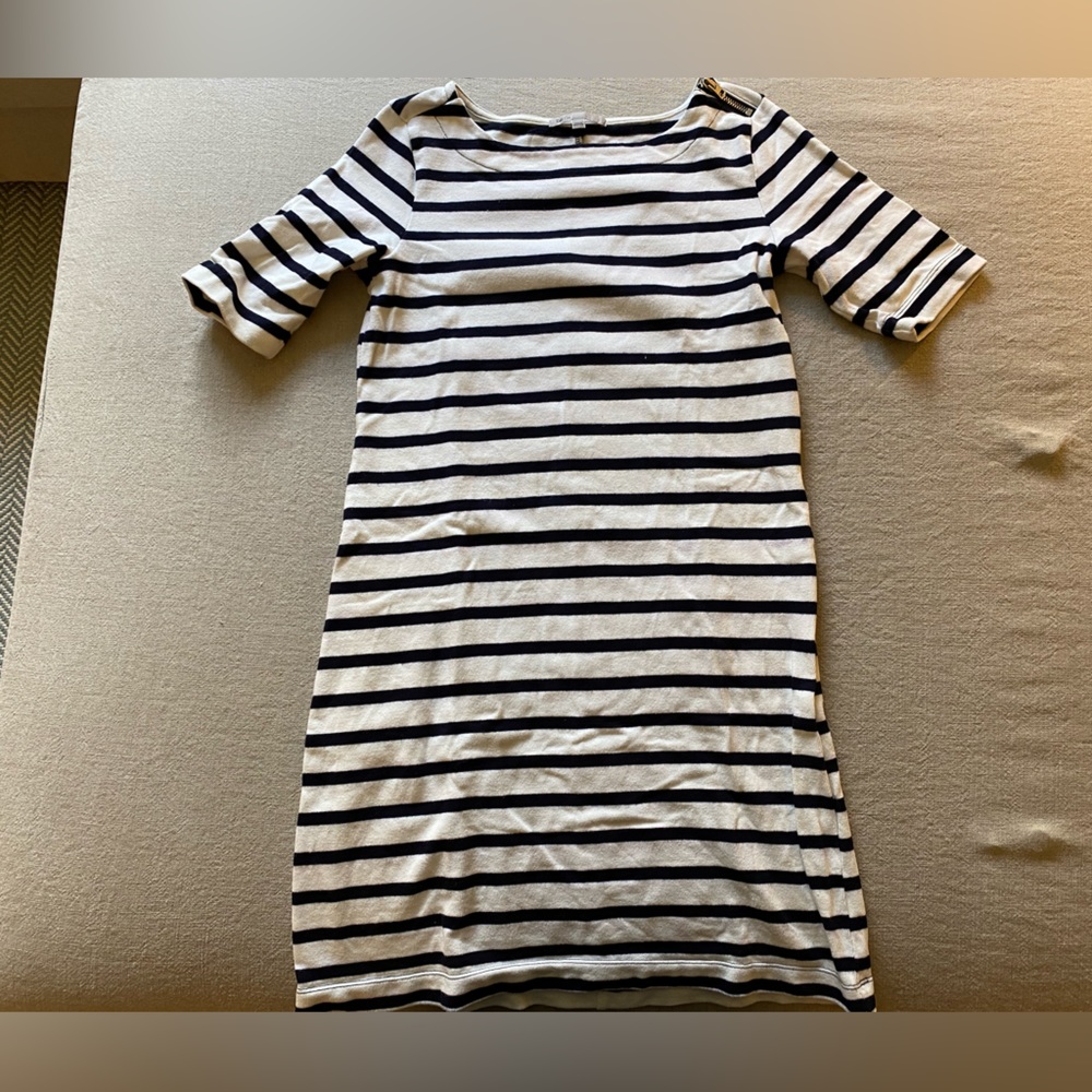 Super cute striped cotton dress, size XS
